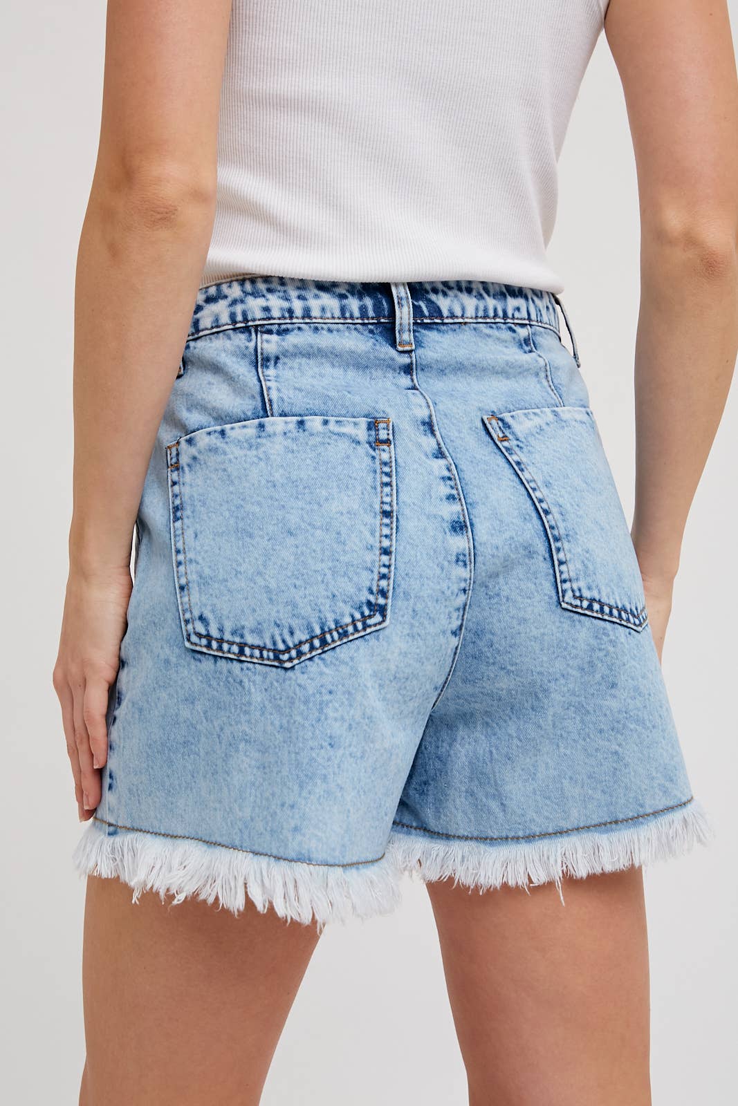 DENIM SKORT