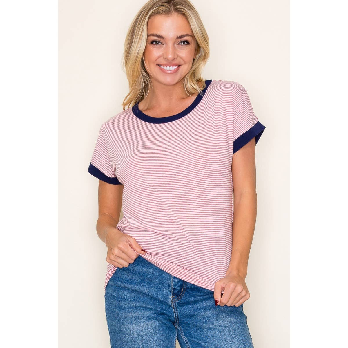 PINSTRIPE TOP