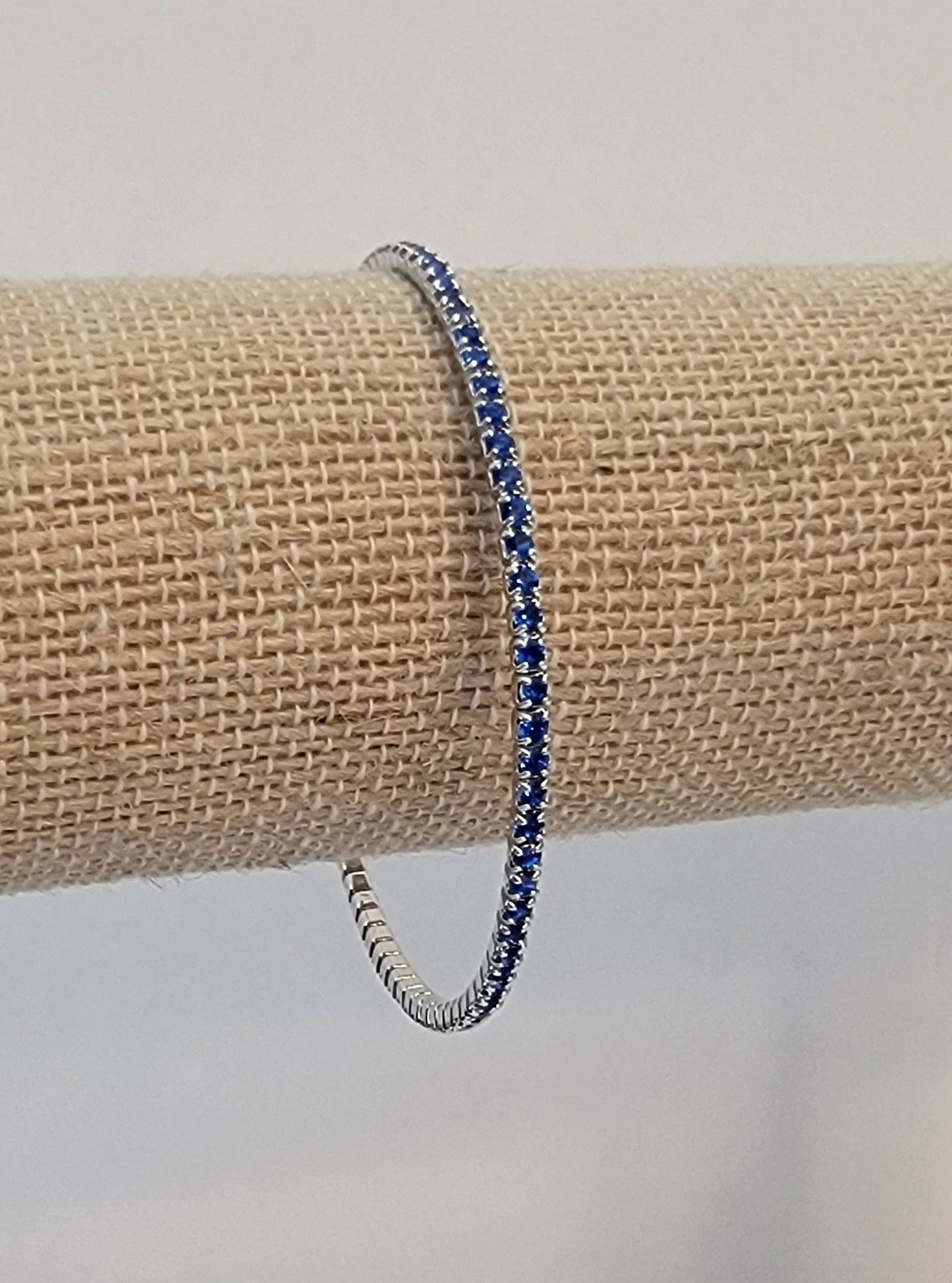 Silver Gem Bracelets