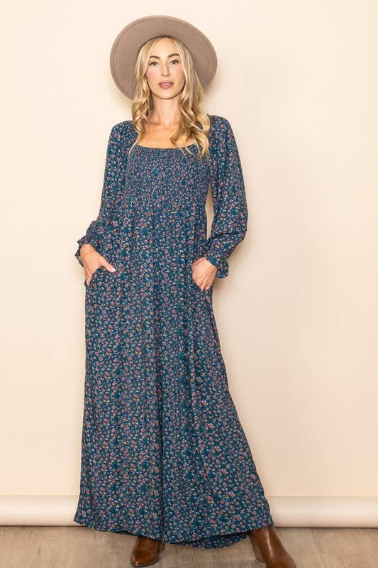 Floral Jumpsuit