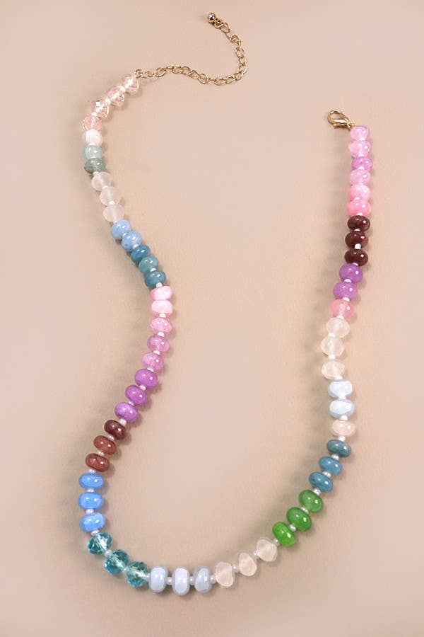 Beaded Necklace - Seascape