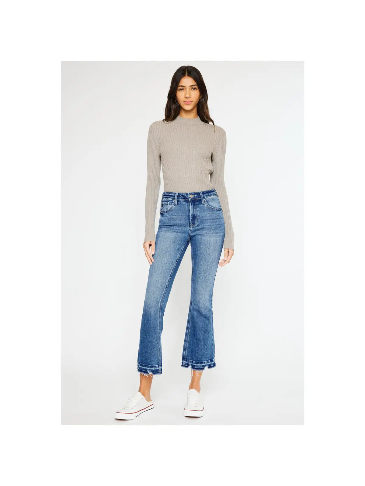 KanCan Cropped Bootcut Jeans