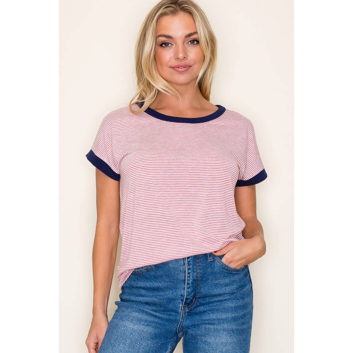 PINSTRIPE TOP
