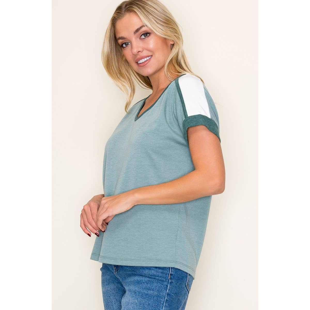 Color Block Top