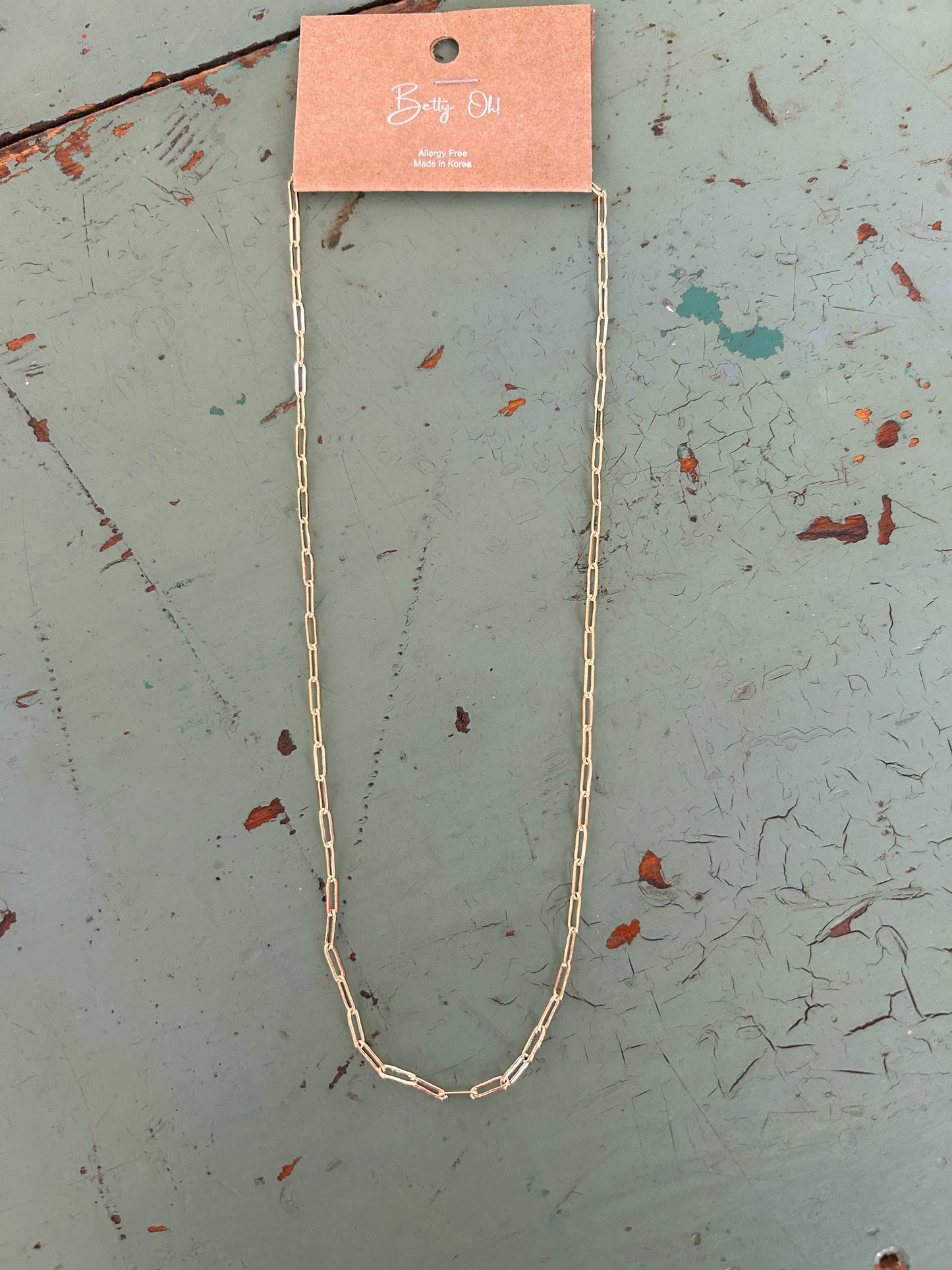 Mini Paperclip Necklace