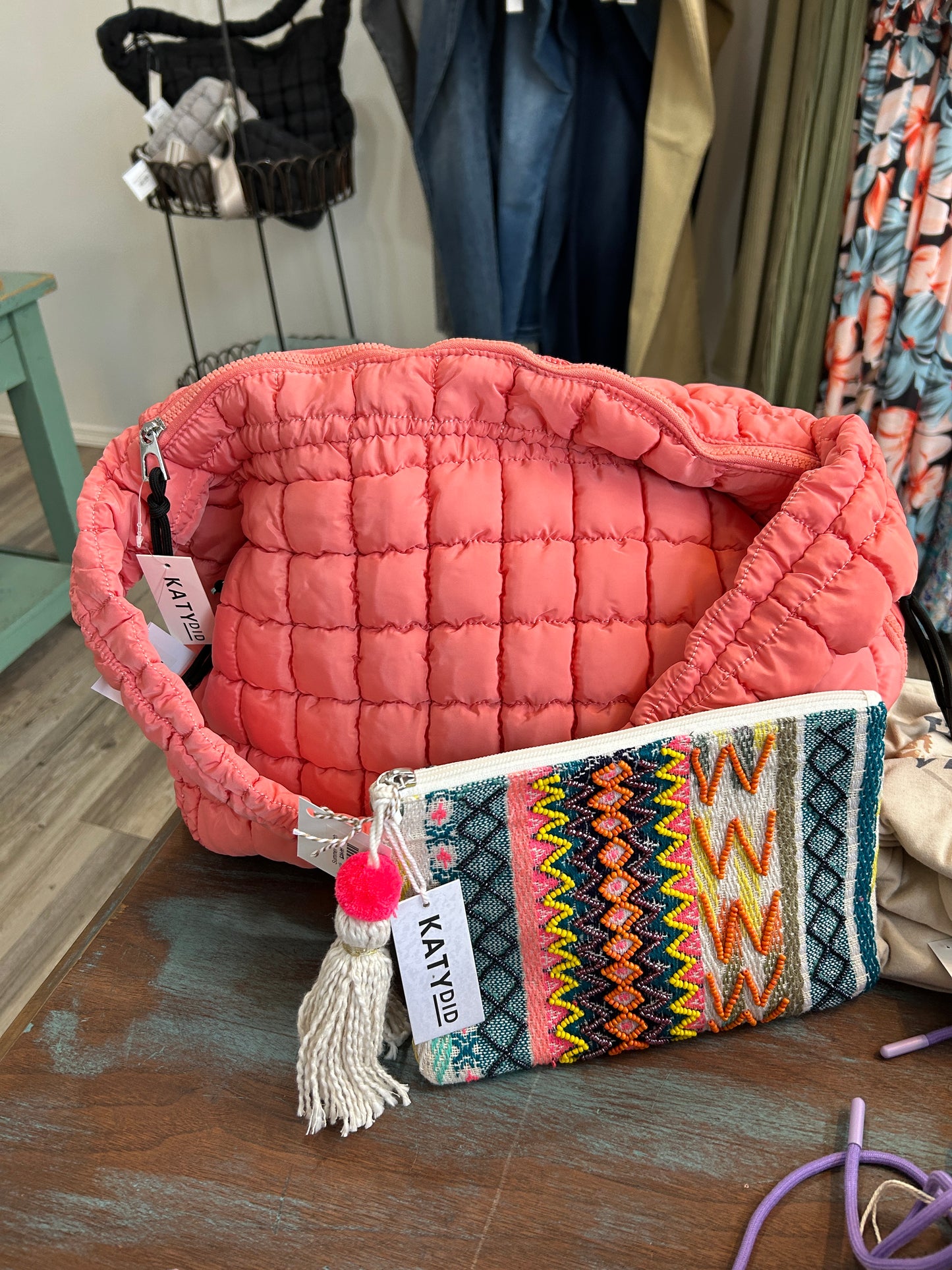 Coral Hobo Bag