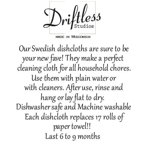 Farmhouse Swedish Dishcloths