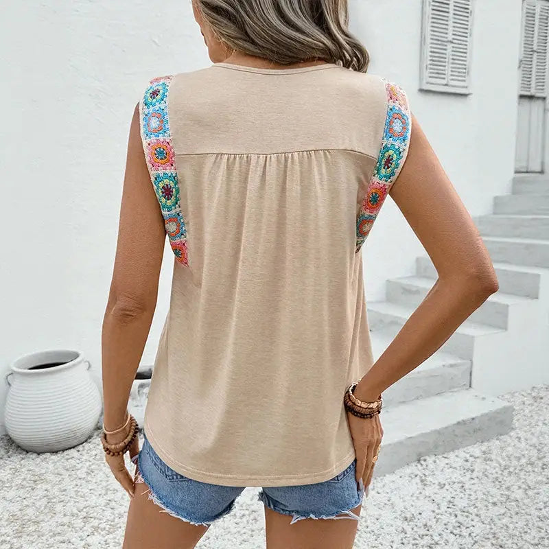 Embroidered Top