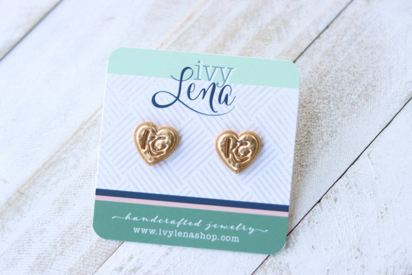 Gold KC Hearts