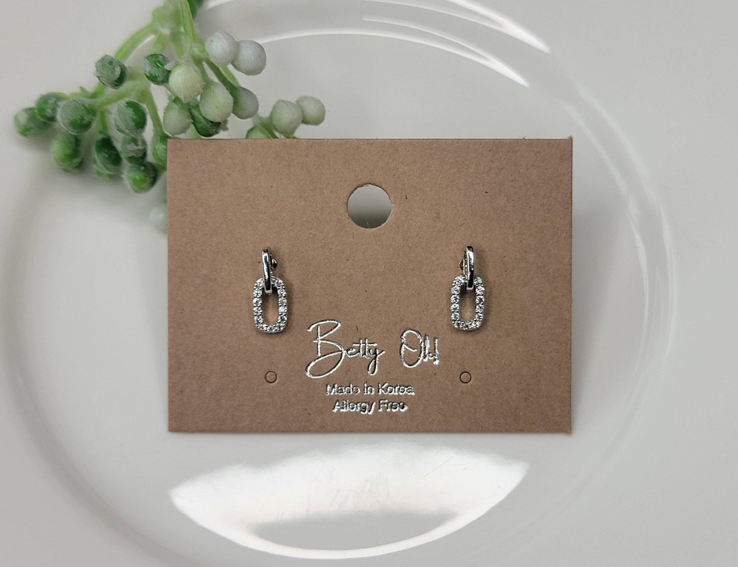 Dangle Earrings Silver