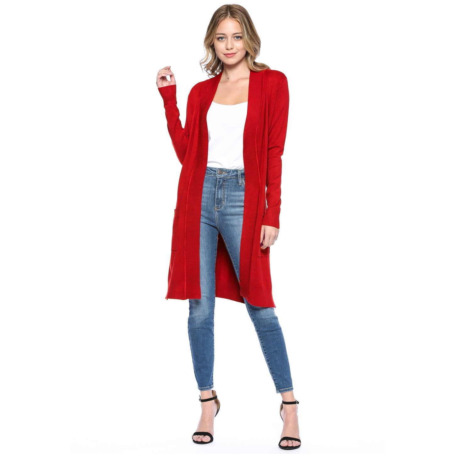 Red Cardigan