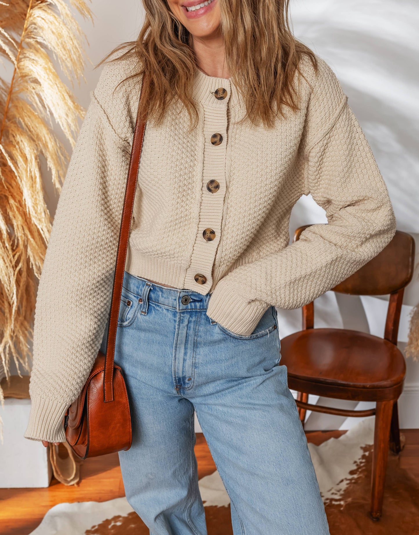 Button Down Cardigan