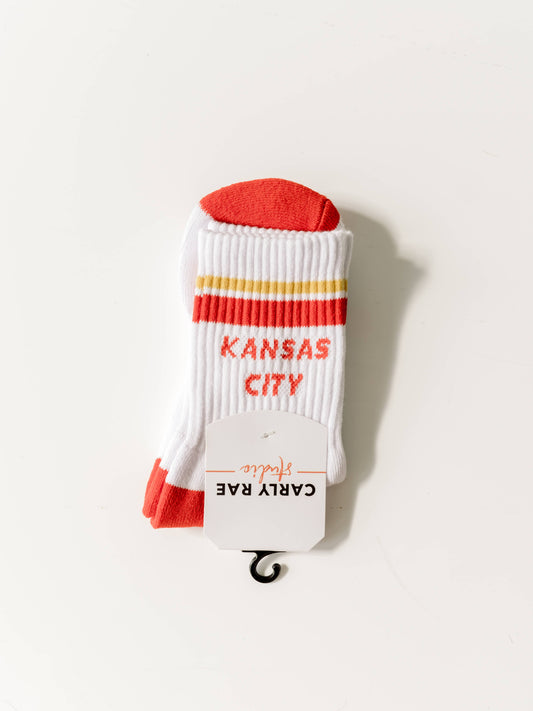 Kansas City Crew Socks - White