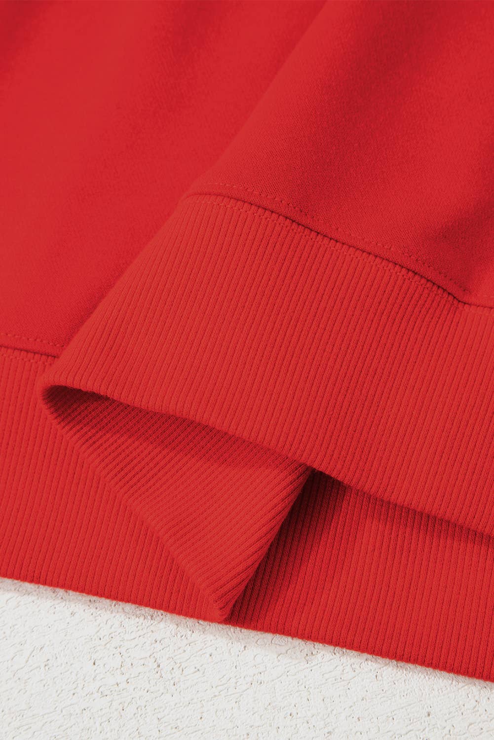 Varsity Stripe Sweatshirt - Red