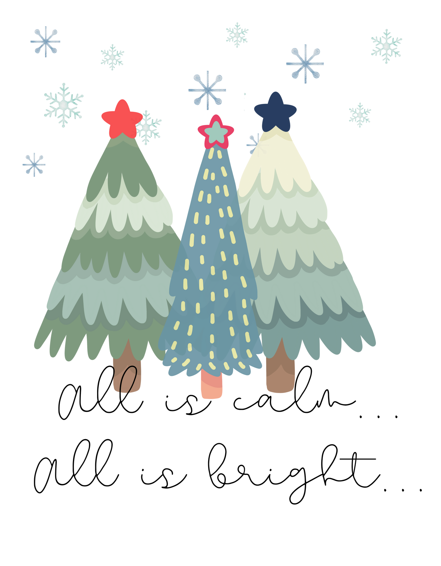Christmas Tea Towel
