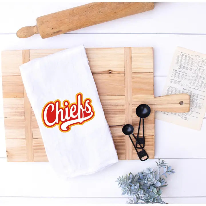 KC Chiefs Tea Towels