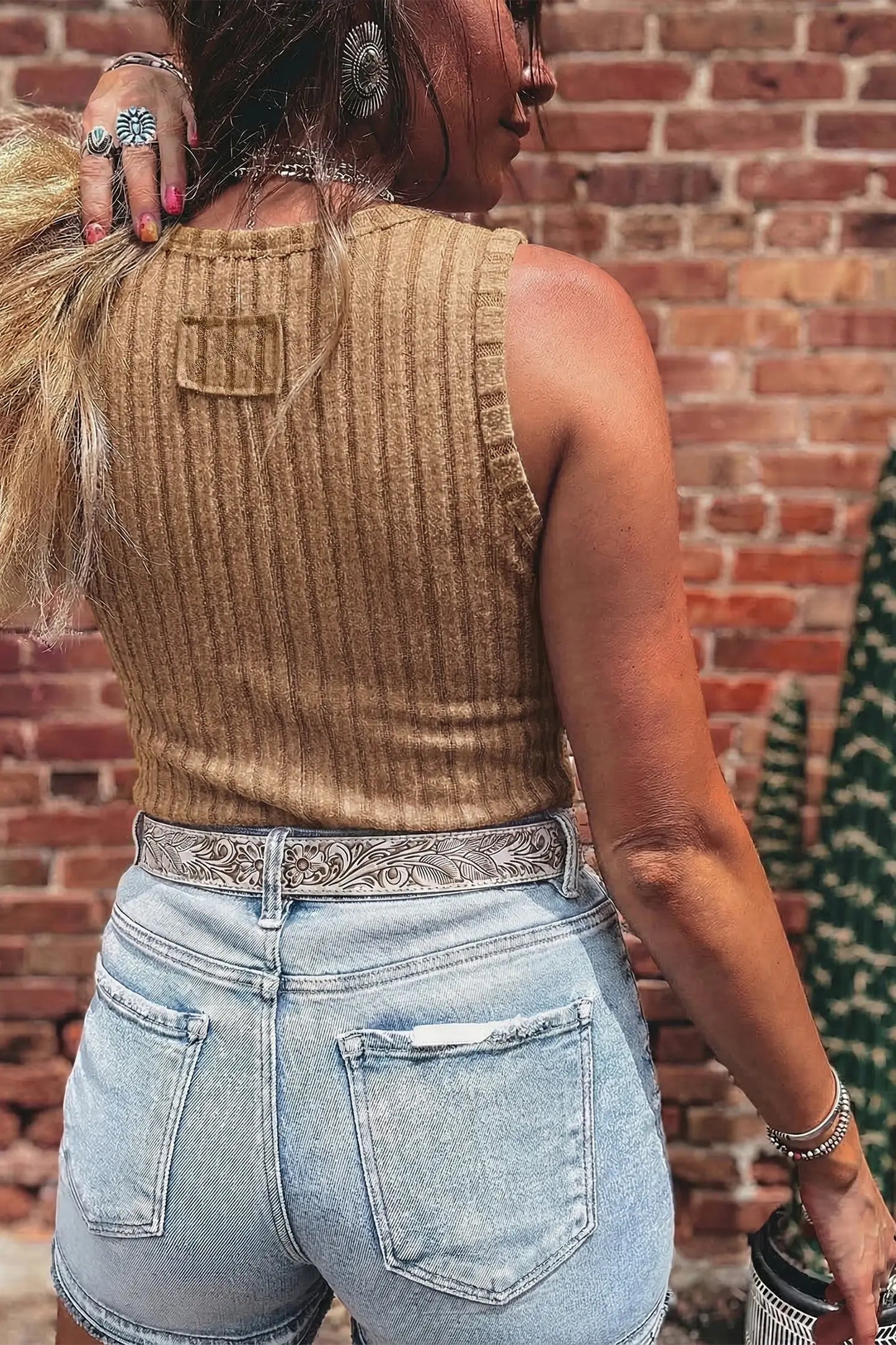 Camel Tank Top
