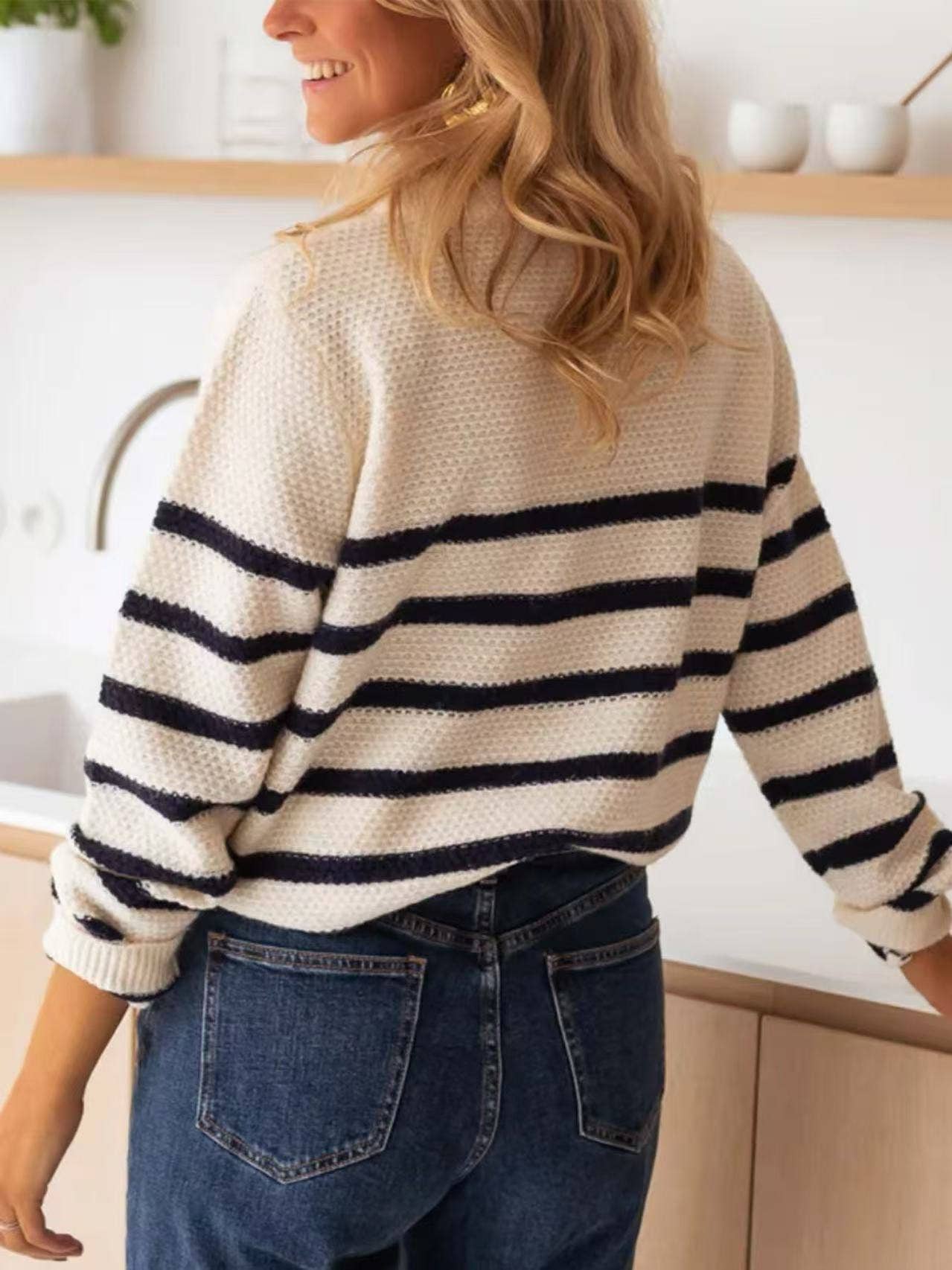 Striped Pullover Sweater