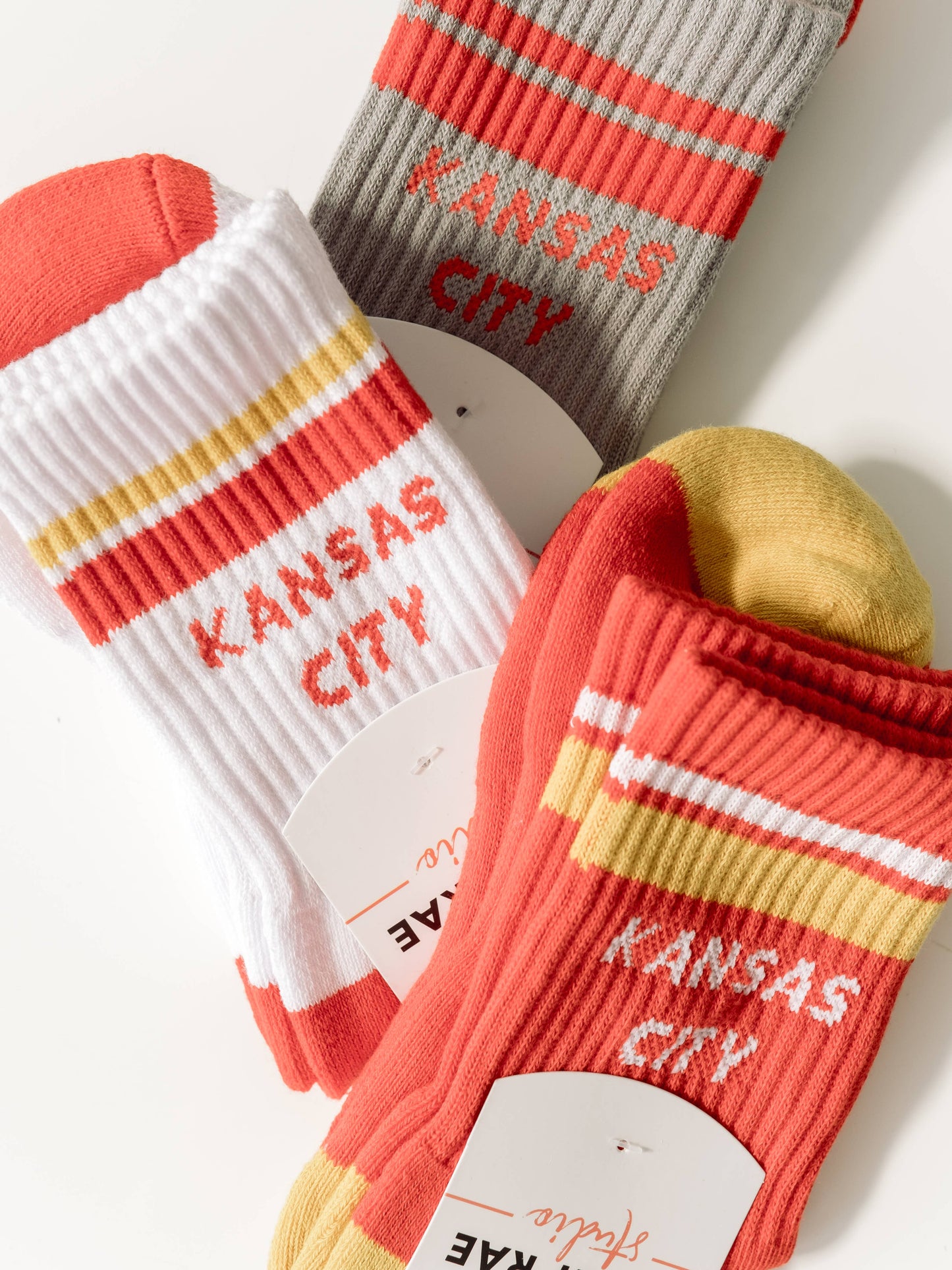 Kansas City Crew Socks - Red
