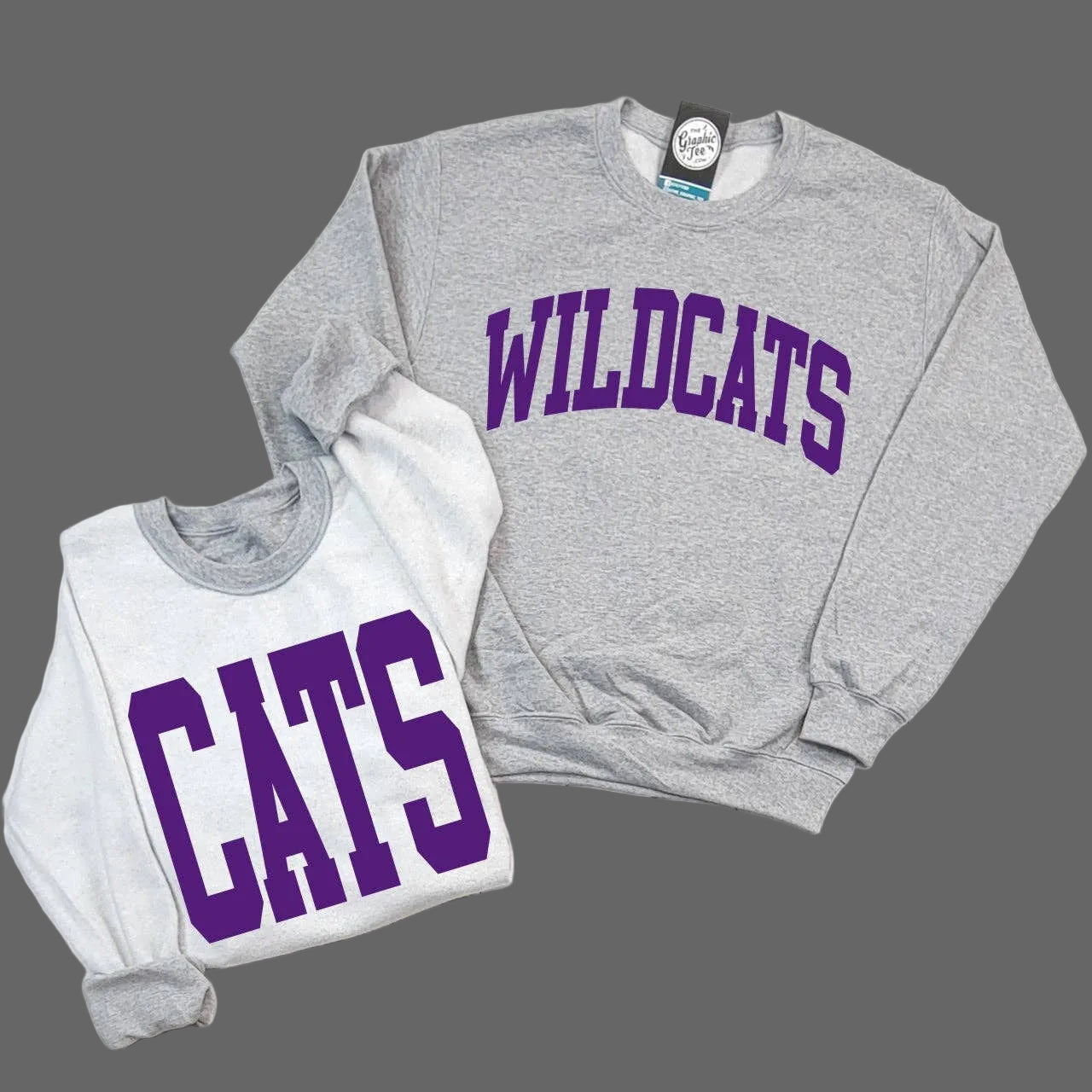 Wildcats/CATS Reversible Crewneck