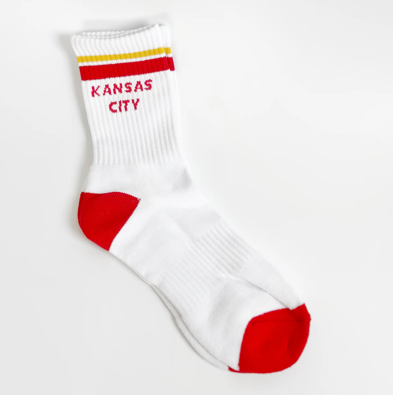 Kansas City Crew Socks - White