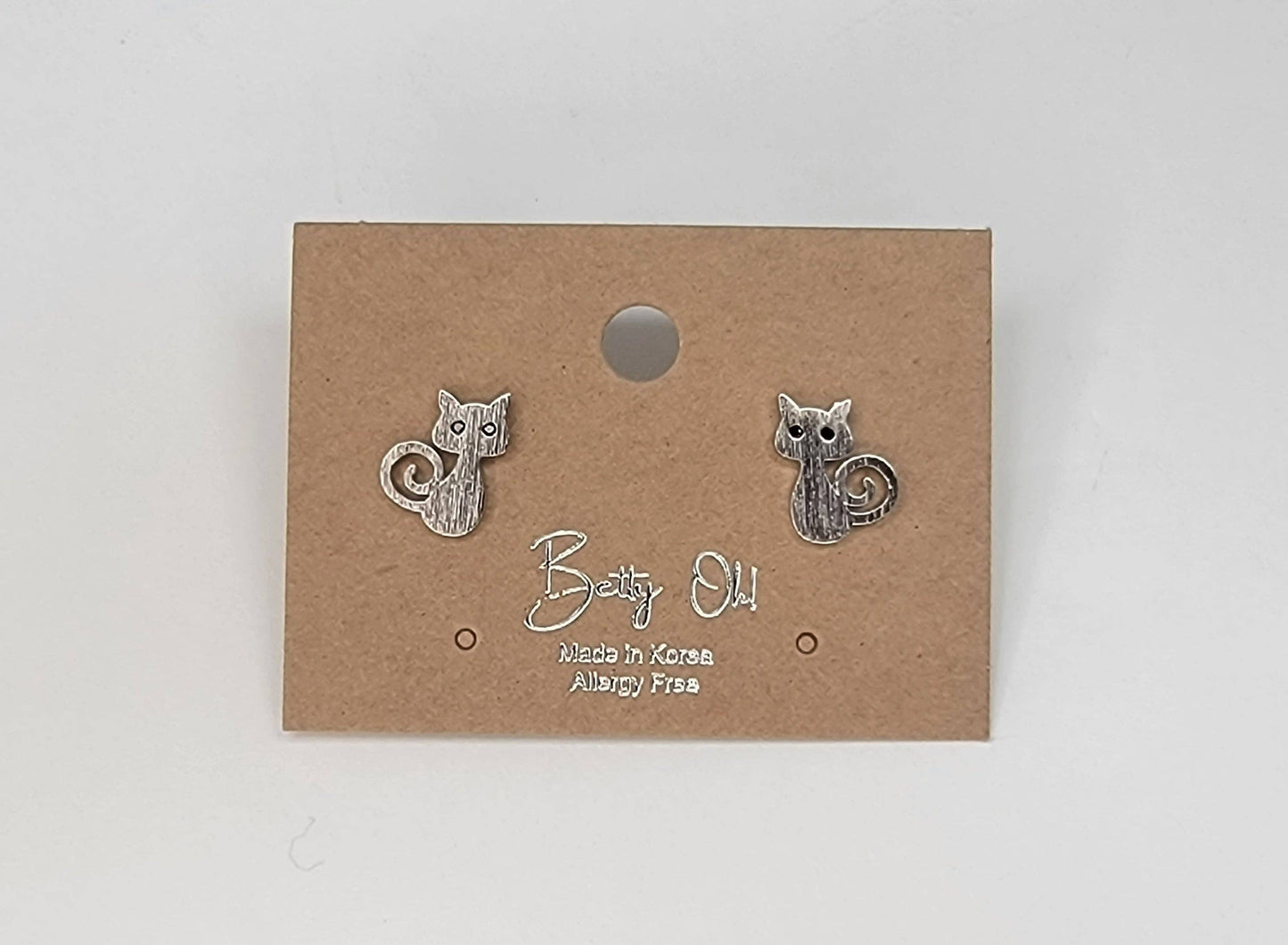 Mini Cat Post Earrings