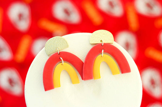 Chiefs Clay Earrings