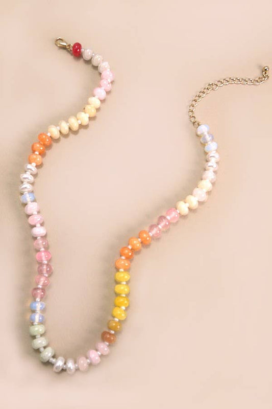 Beaded Necklace - Calm