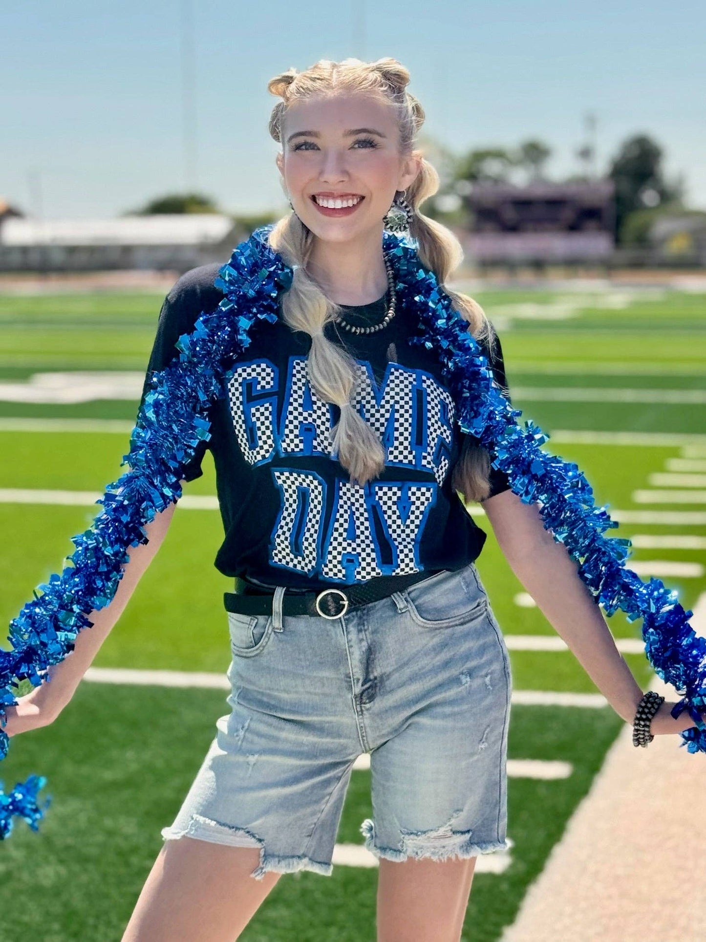 Metallic Game Day Tee