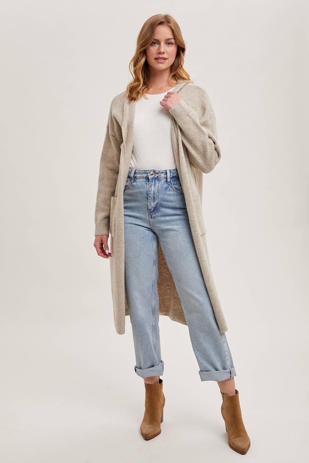 LONGLINE CARDIGAN