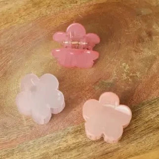 Small Flower Hair Clips