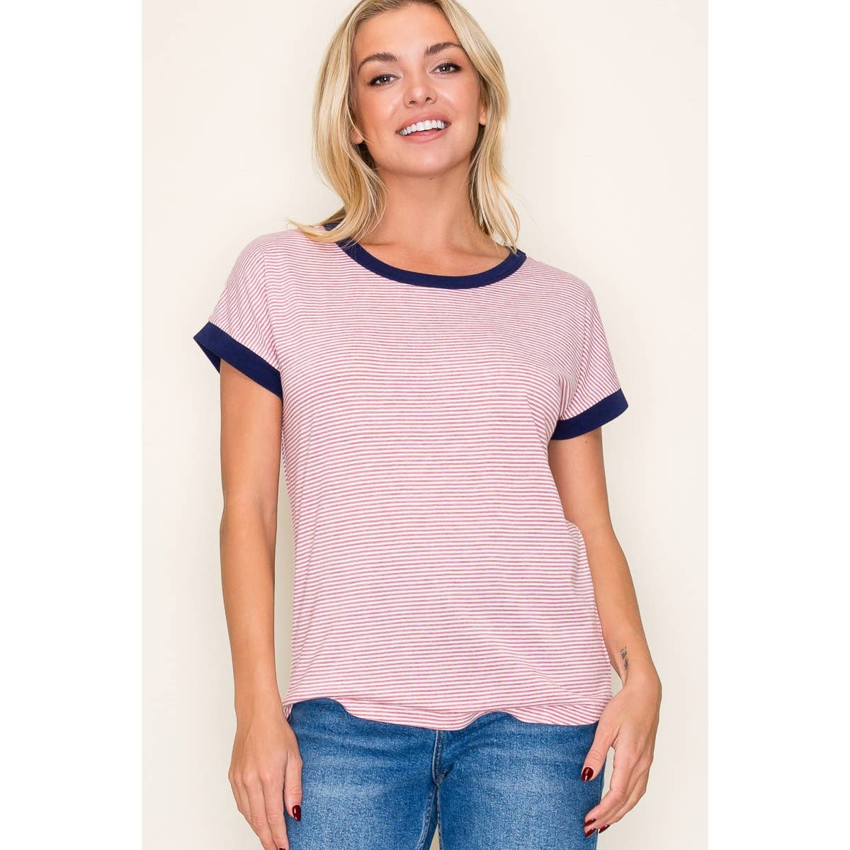 PINSTRIPE TOP