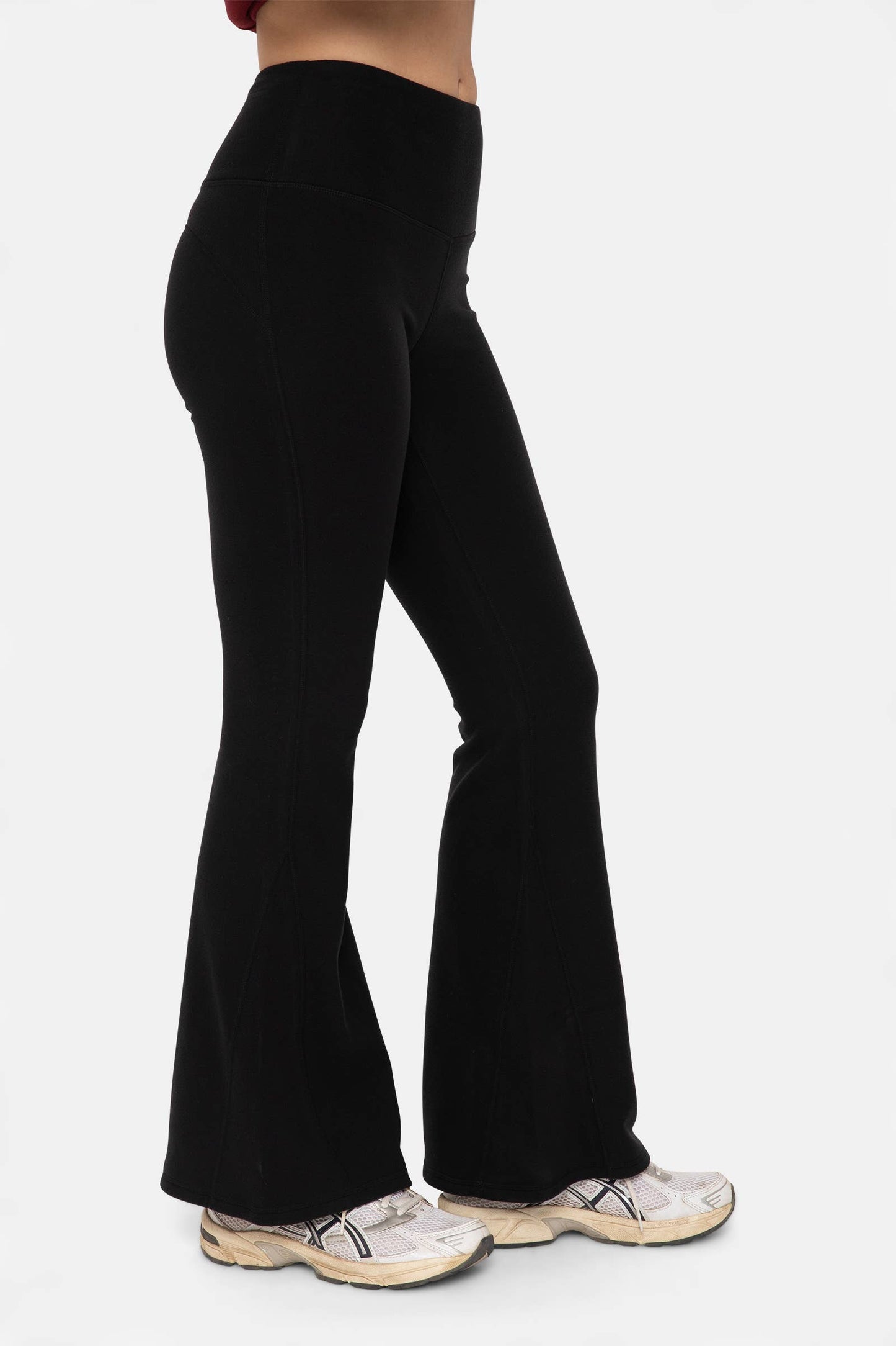 Flared Fleece Yoga Pants