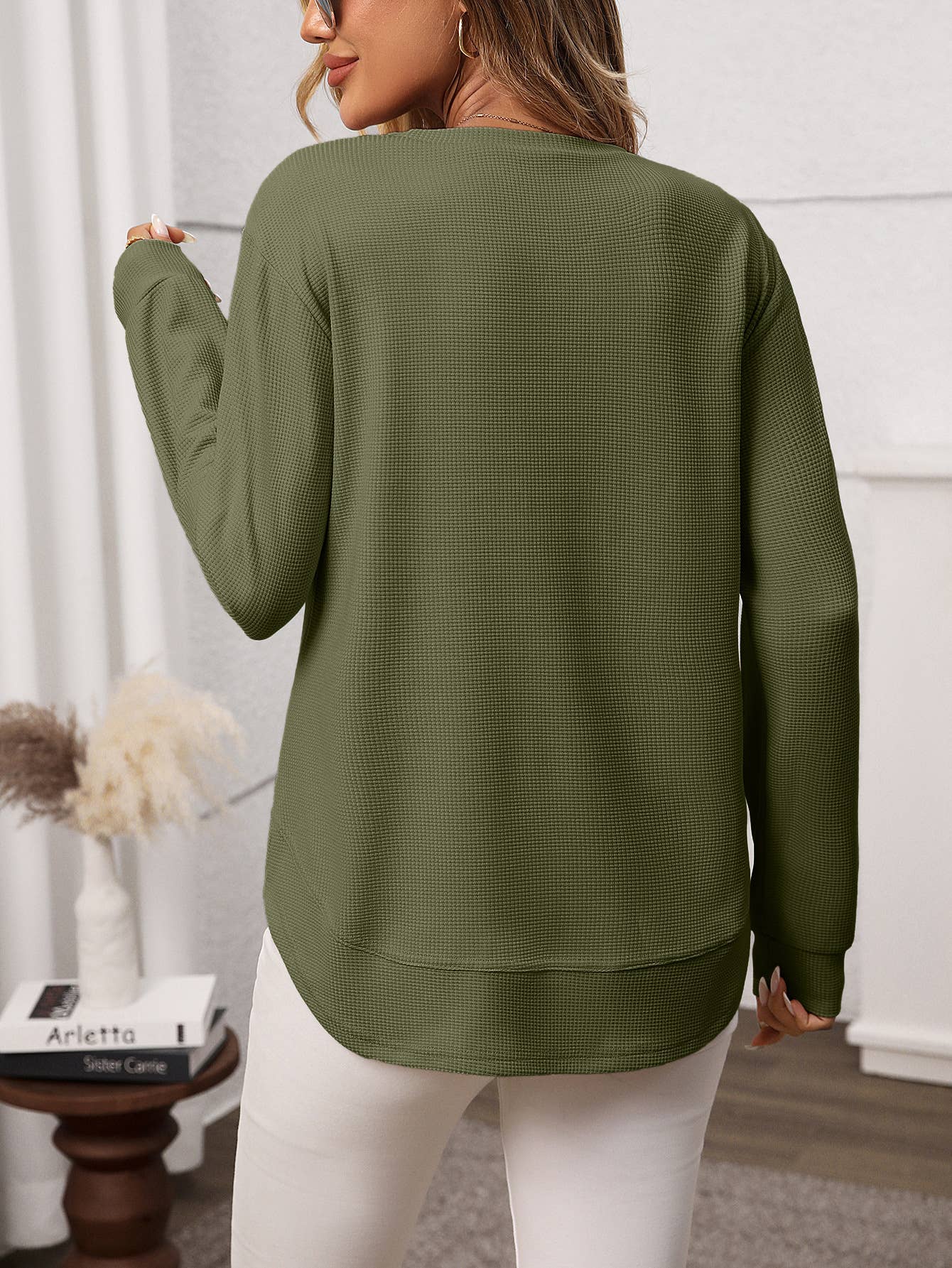 Waffle Long Sleeve Shirt