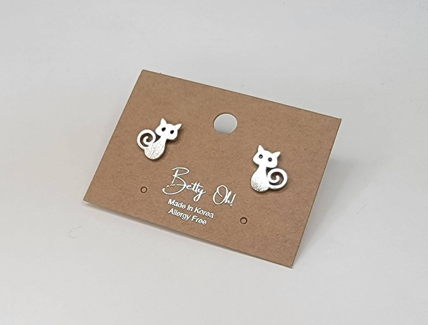 Mini Cat Post Earrings