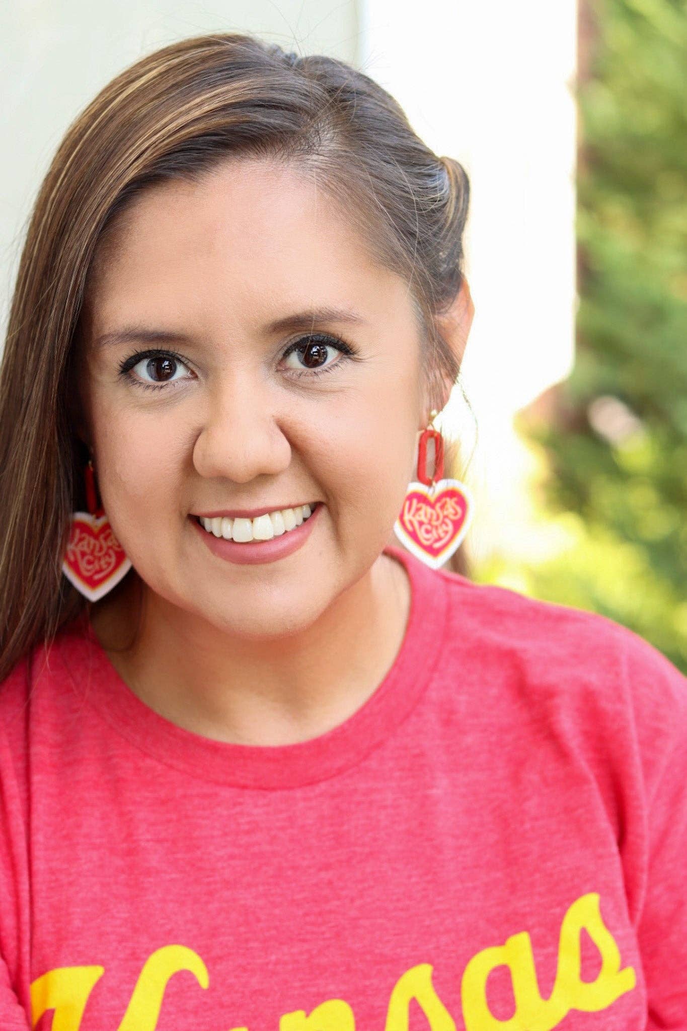KC Heart Earrings