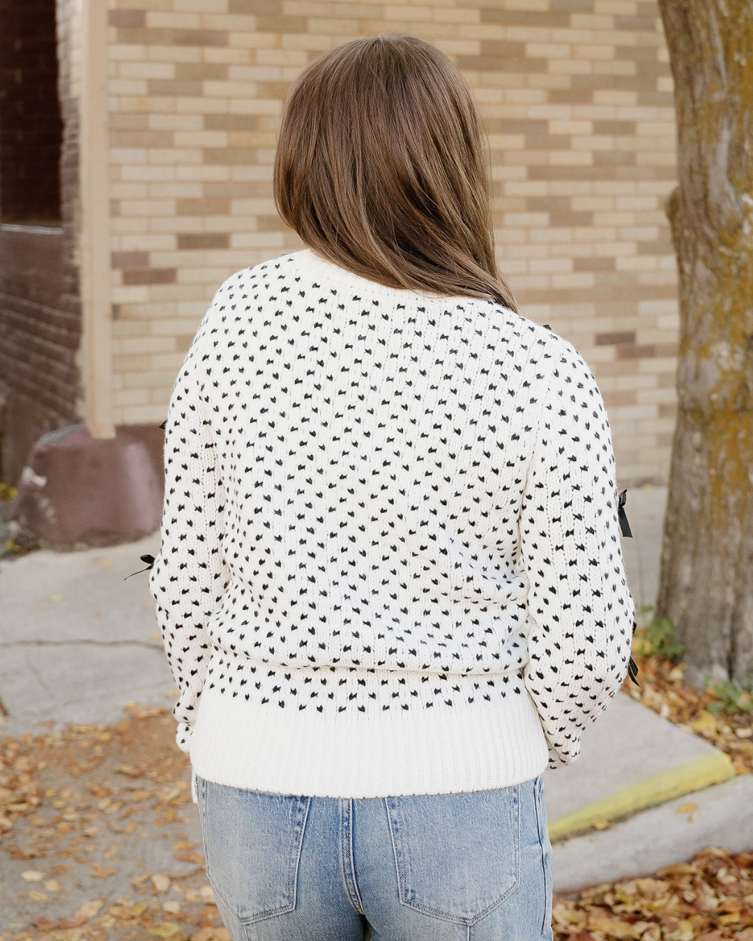 Black Bow Sweater