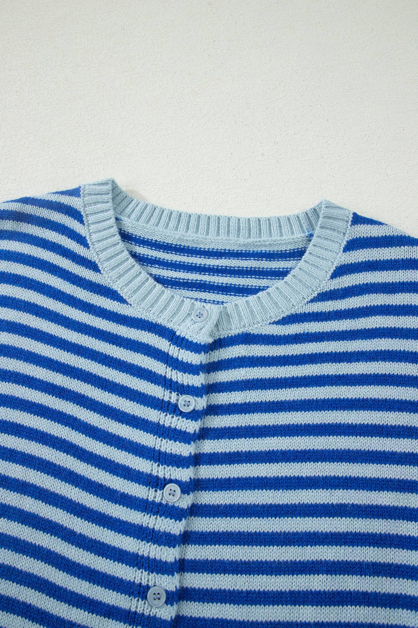Blue Stripe Cardigan