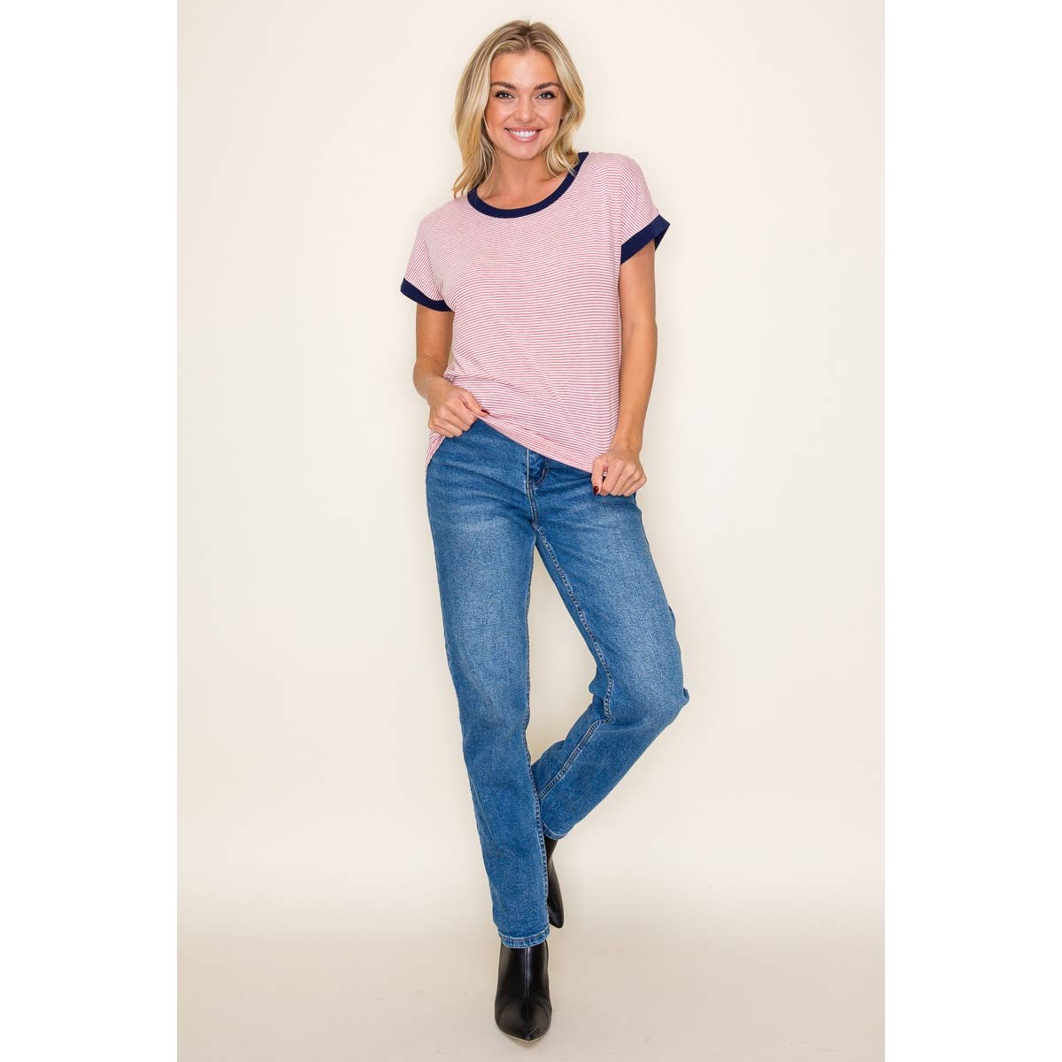 PINSTRIPE TOP