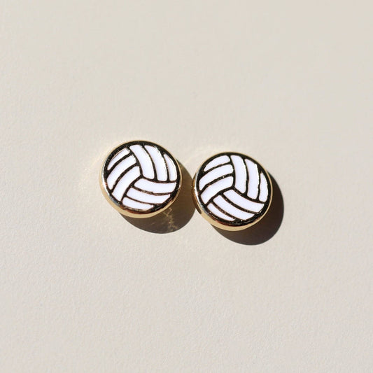Volleyball Studs: Gold