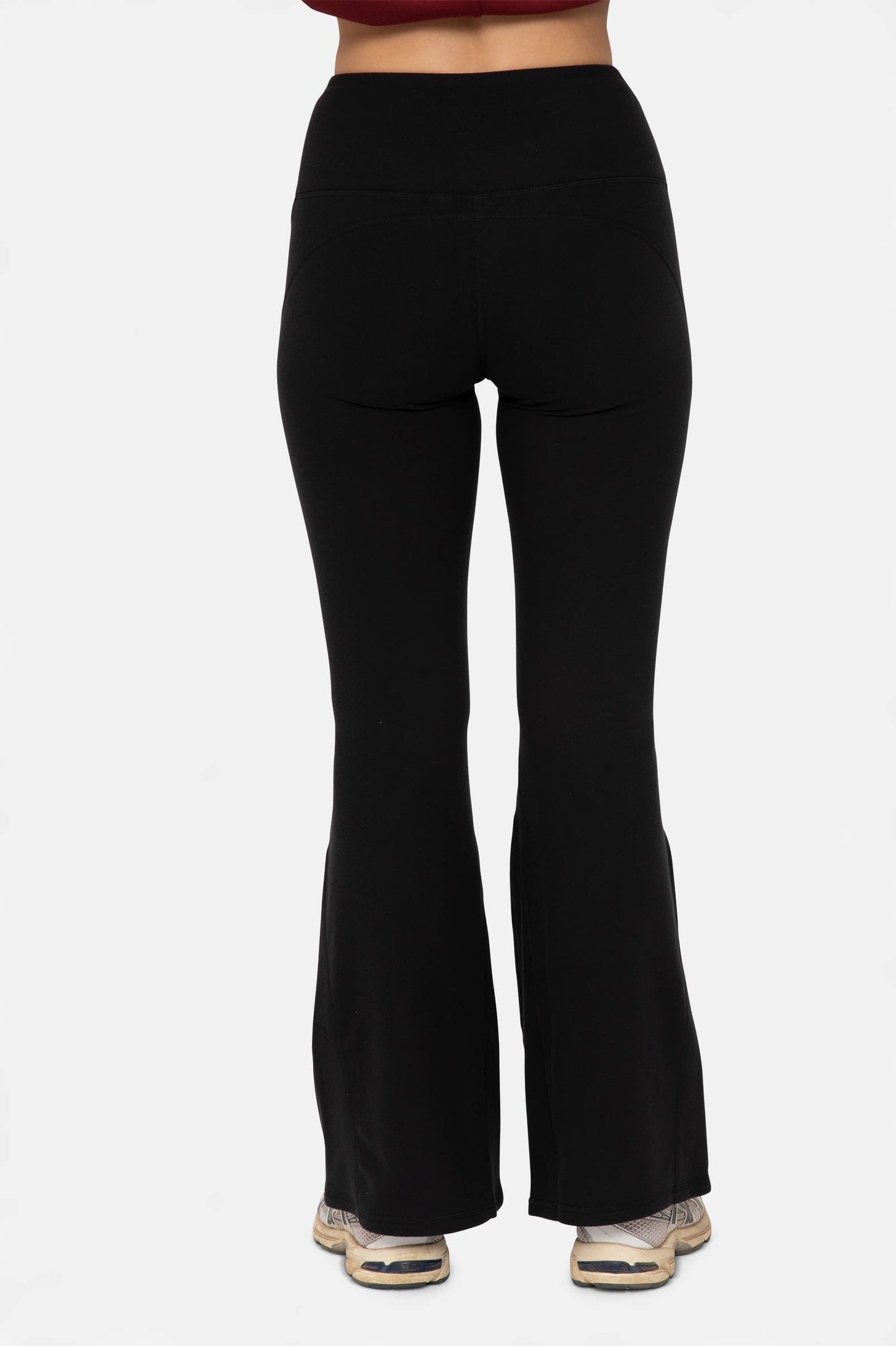 Flared Fleece Yoga Pants