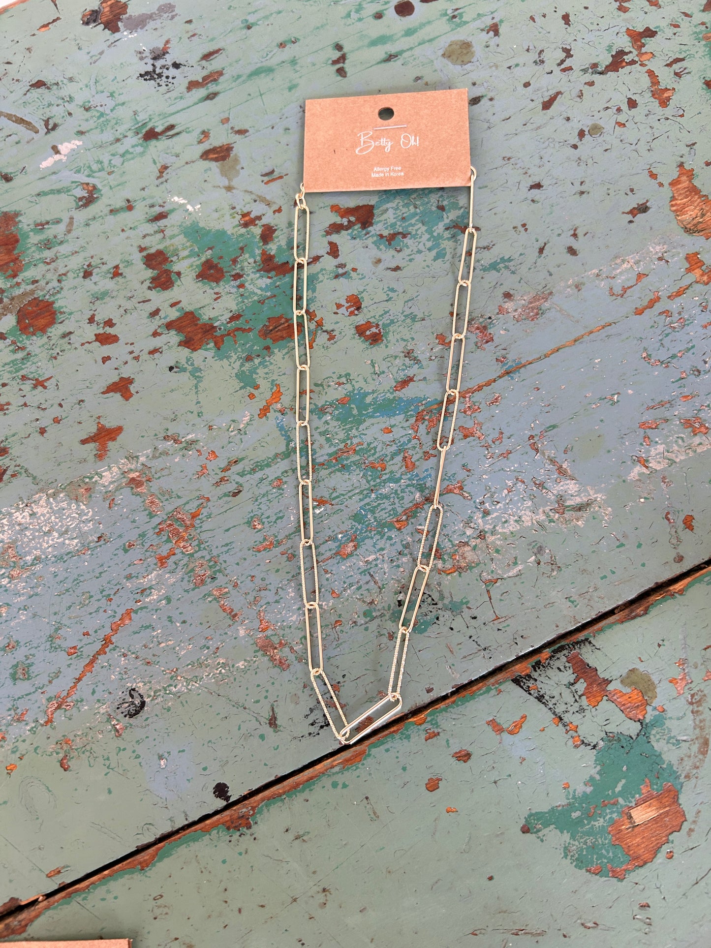 Paper-clip Necklace
