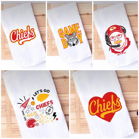 KC Chiefs Tea Towels