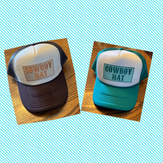 Cowboy Trucker Hat