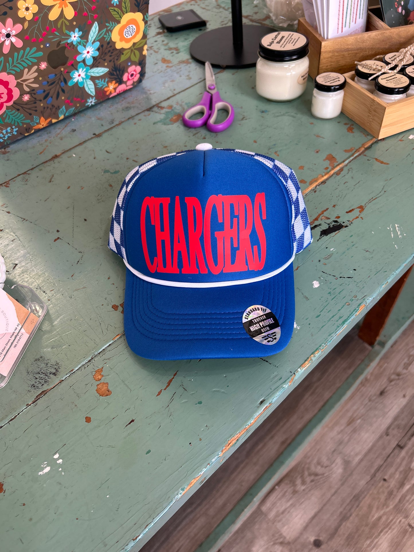 Checkered Sports Hats