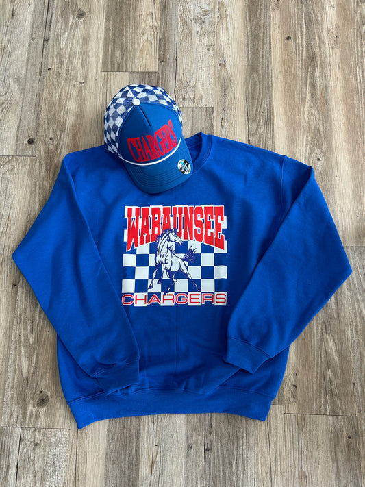 Wabaunsee Charger Crewneck