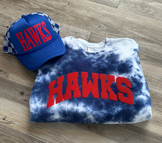 KU Tie Dye Sweatshirt