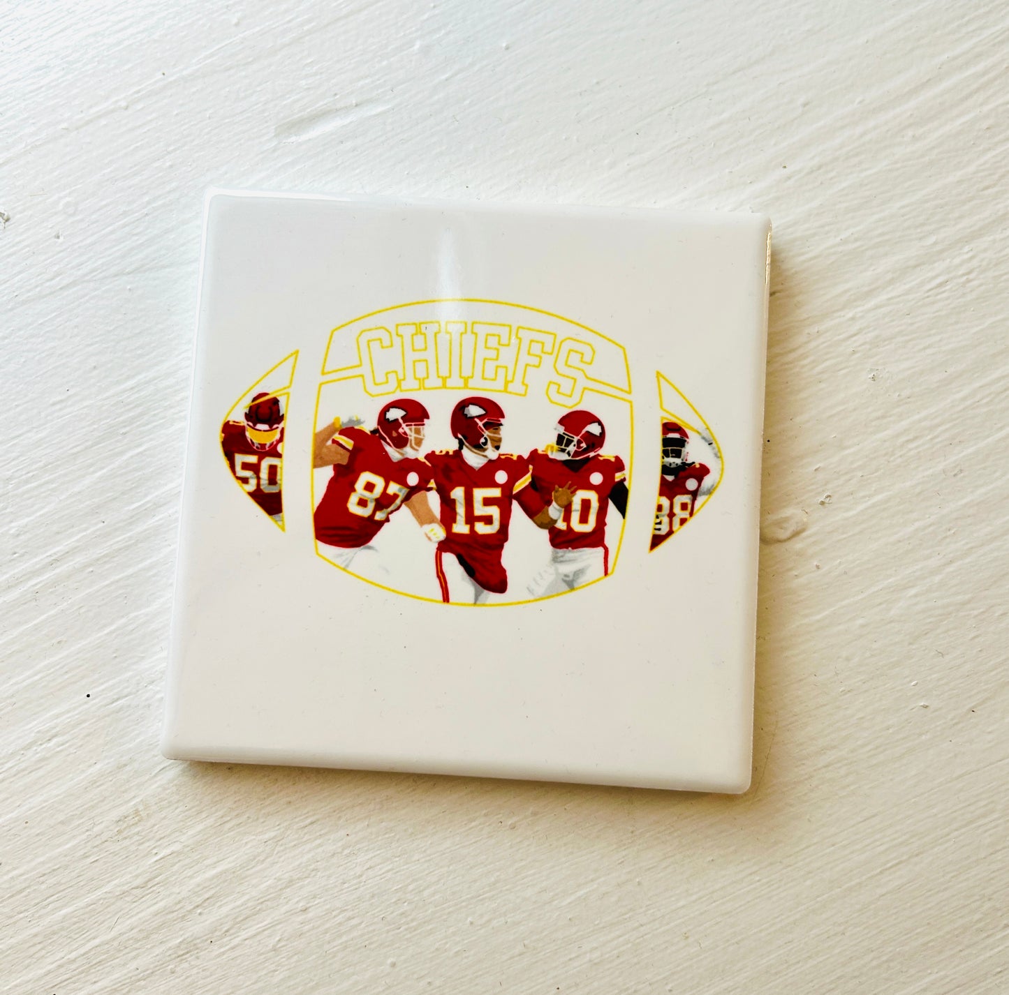 KC Chiefs  Ceramic Coaster