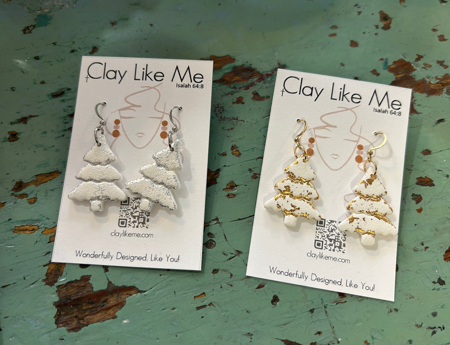 Clay Like Me - Shim Holiday Trees