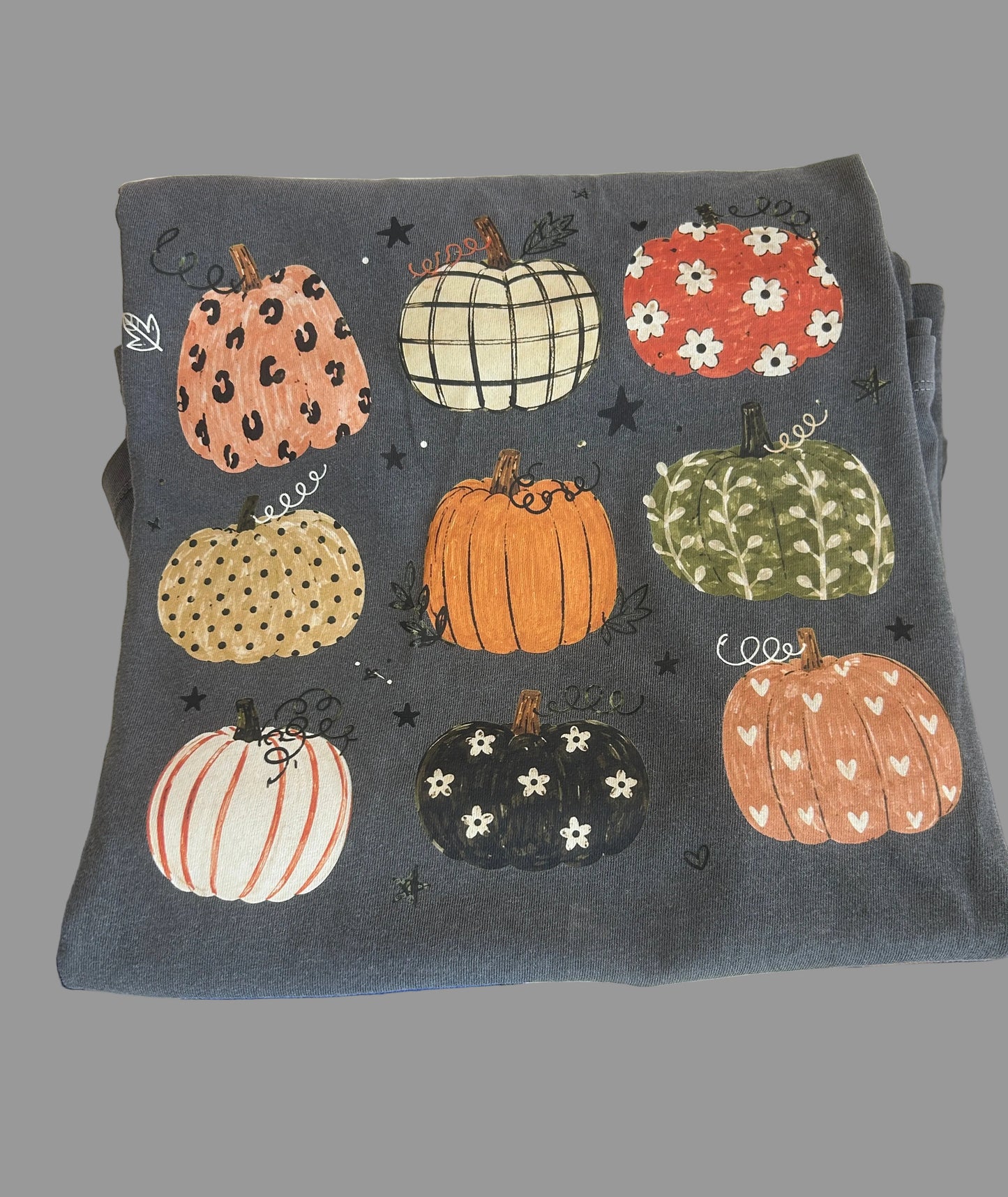Cropped Pumpkin Tee